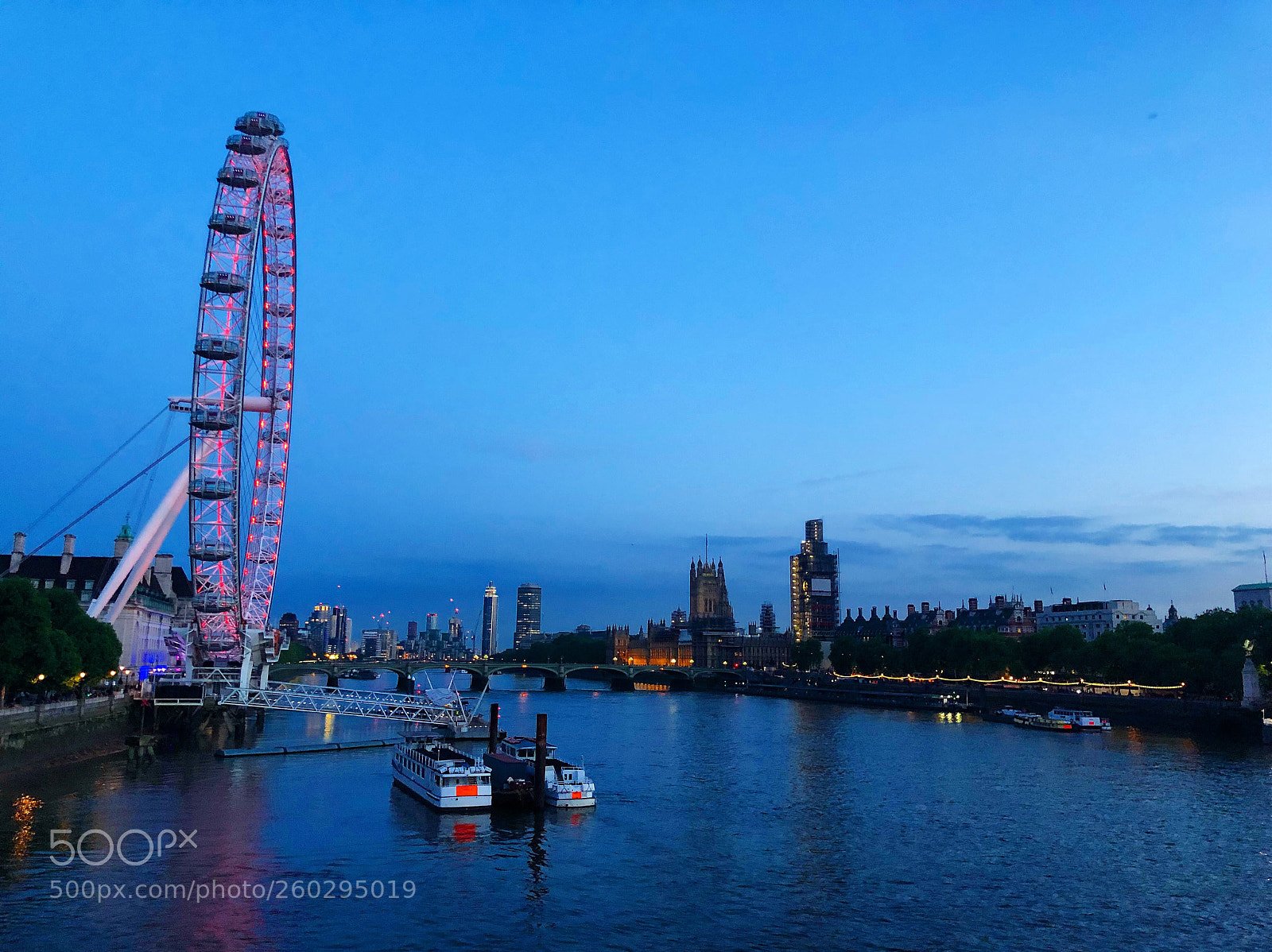 Apple iPhone X sample photo. Southbank at dusk photography