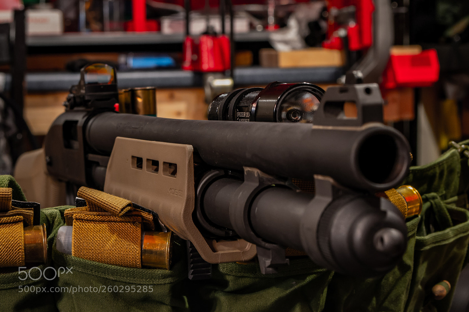 Nikon D3100 sample photo. Mossberg 590 photography
