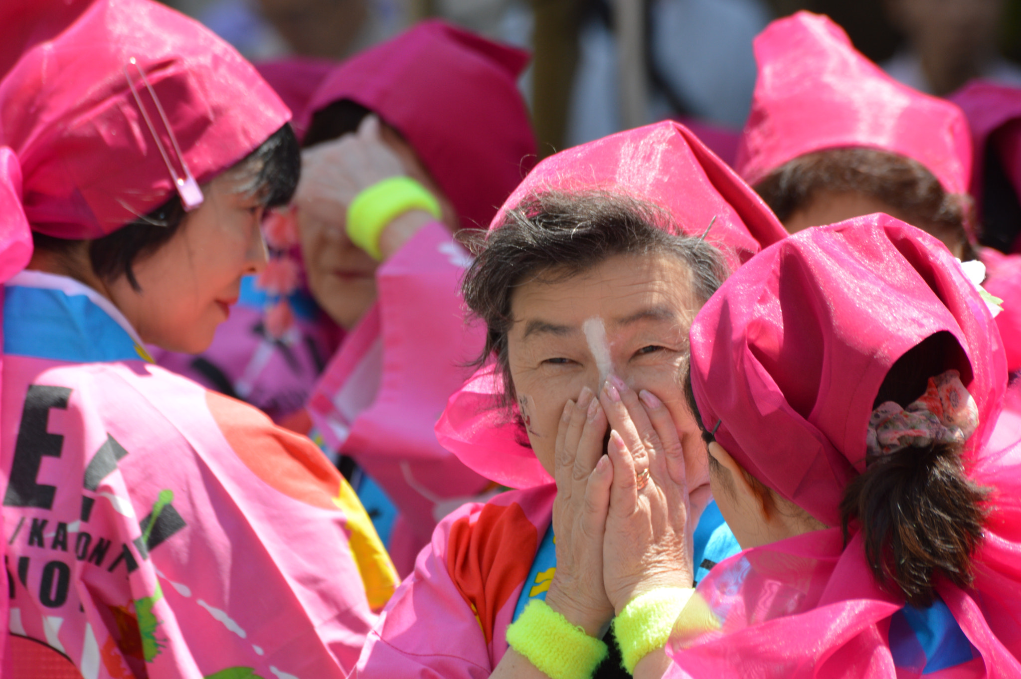 Sigma 70-300mm F4-5.6 APO DG Macro sample photo. Japanese festival photography