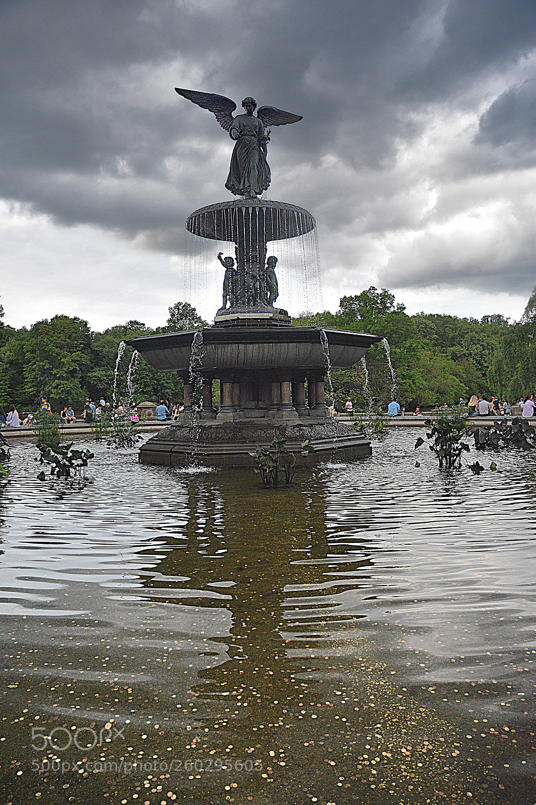Nikon D3400 sample photo. Bethesda fountain a photography