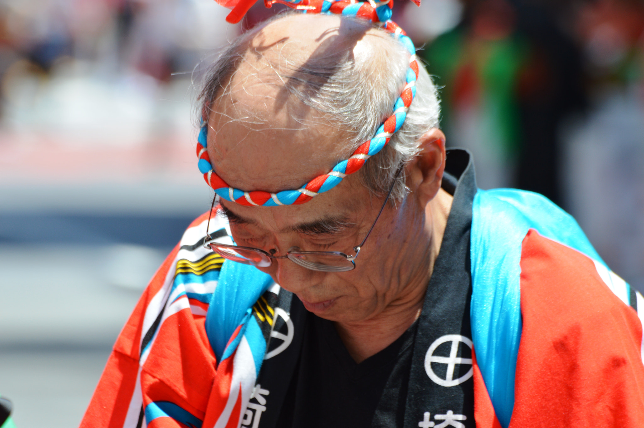 Sigma 70-300mm F4-5.6 APO DG Macro sample photo. Japanese festival photography