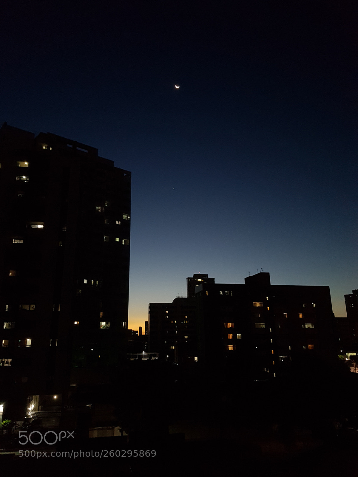 Samsung Galaxy S7 Edge sample photo. Lua nova com v photography
