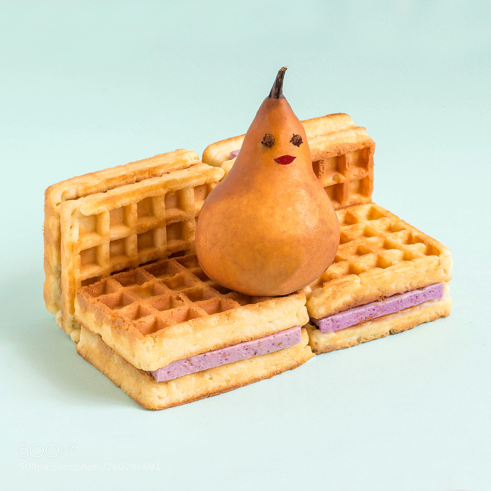 Nikon D3100 sample photo. Creative idea wafers in photography