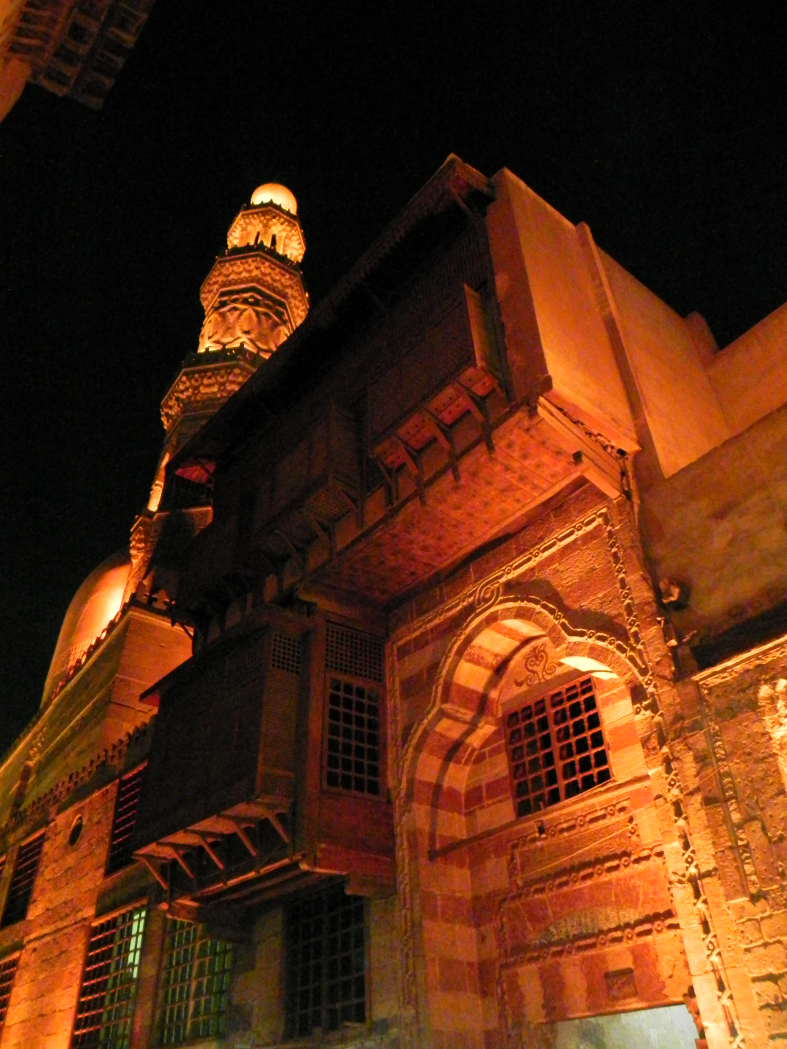 Nikon Coolpix P100 sample photo. Old cairo mosques by night photography