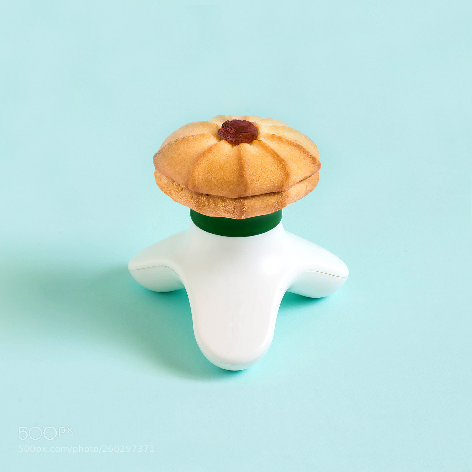 Nikon D3100 sample photo. Creative idea compact massager photography