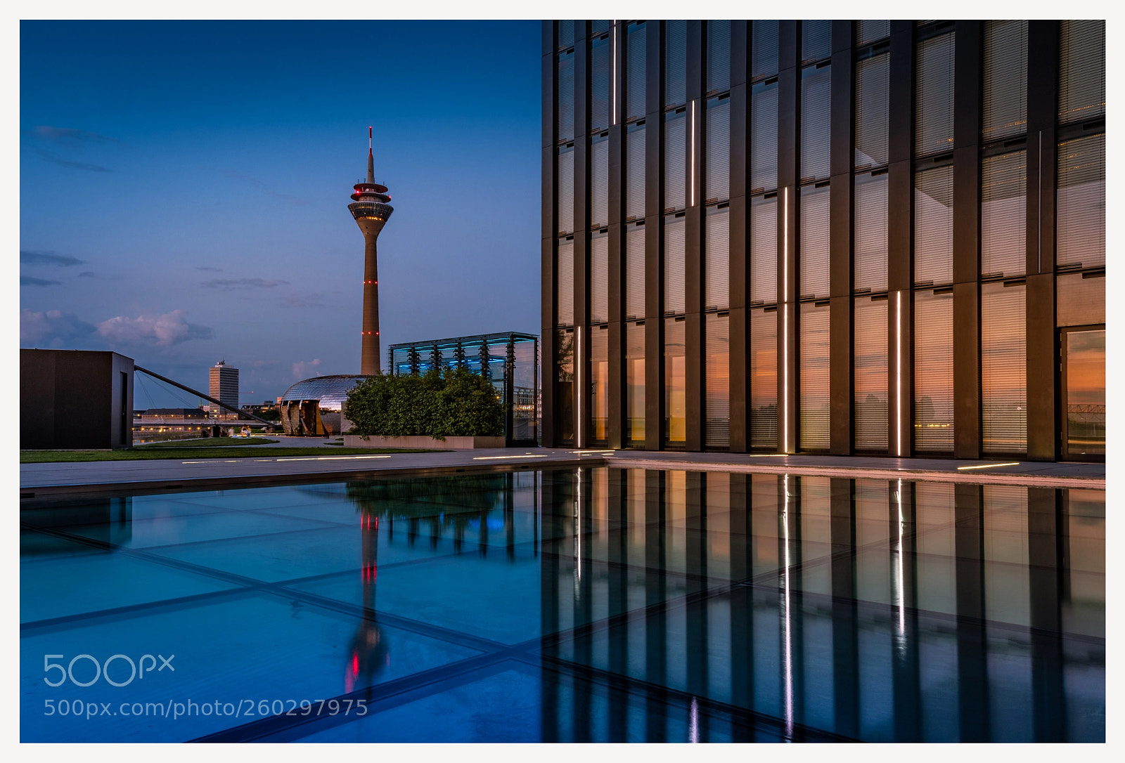 Nikon D500 sample photo. Rheinturm view photography