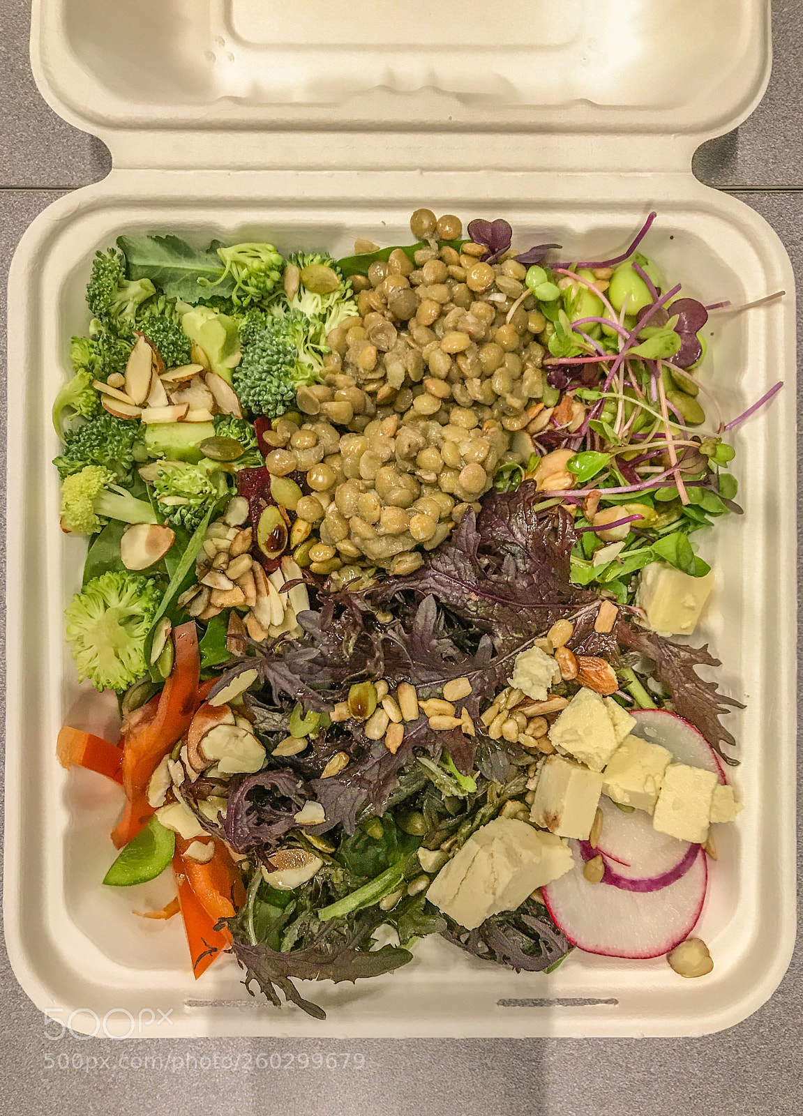 Apple iPhone 7 Plus sample photo. Lunch salad photography