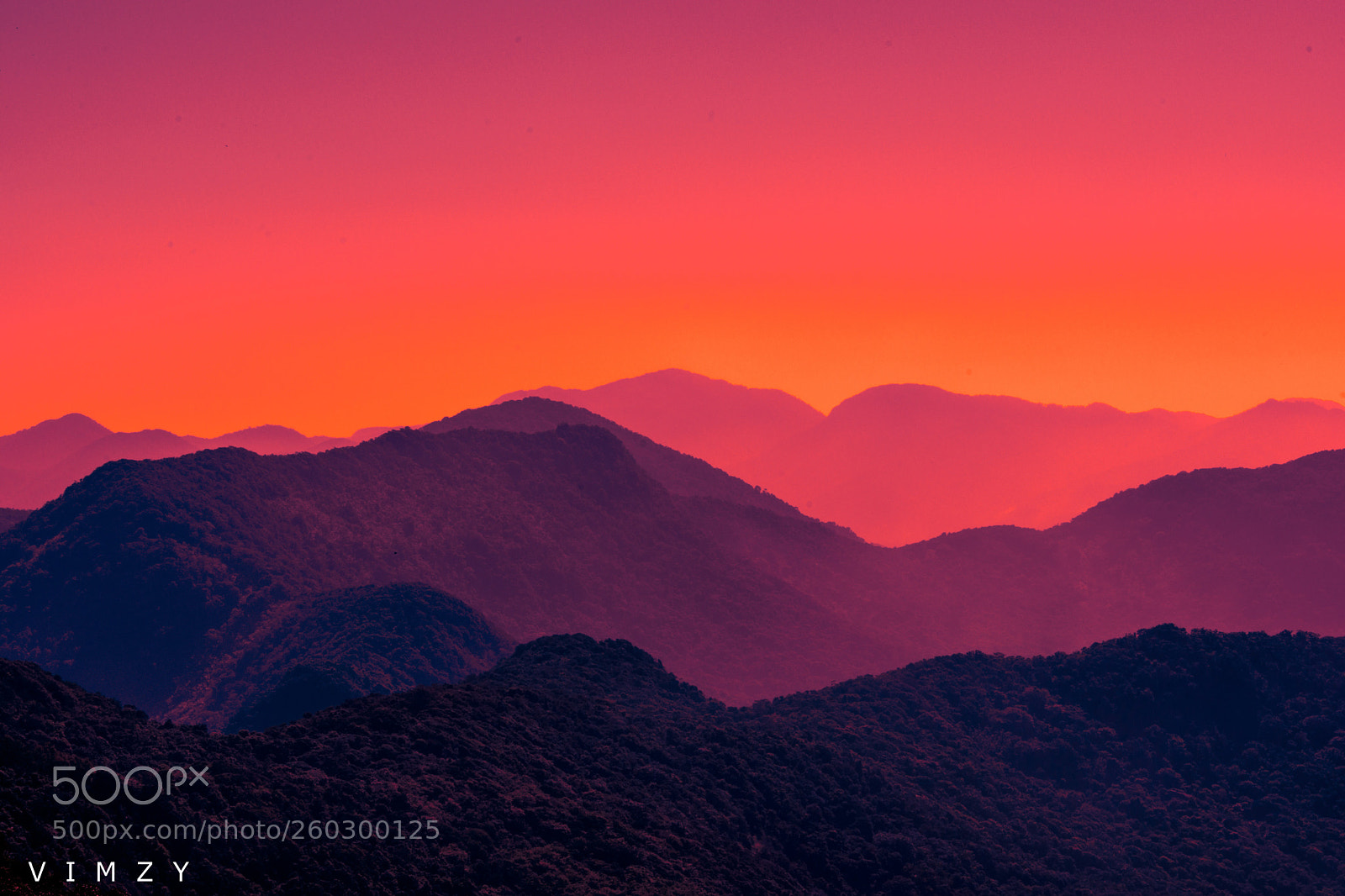 Nikon D7200 sample photo. Hilly sunrise  photography