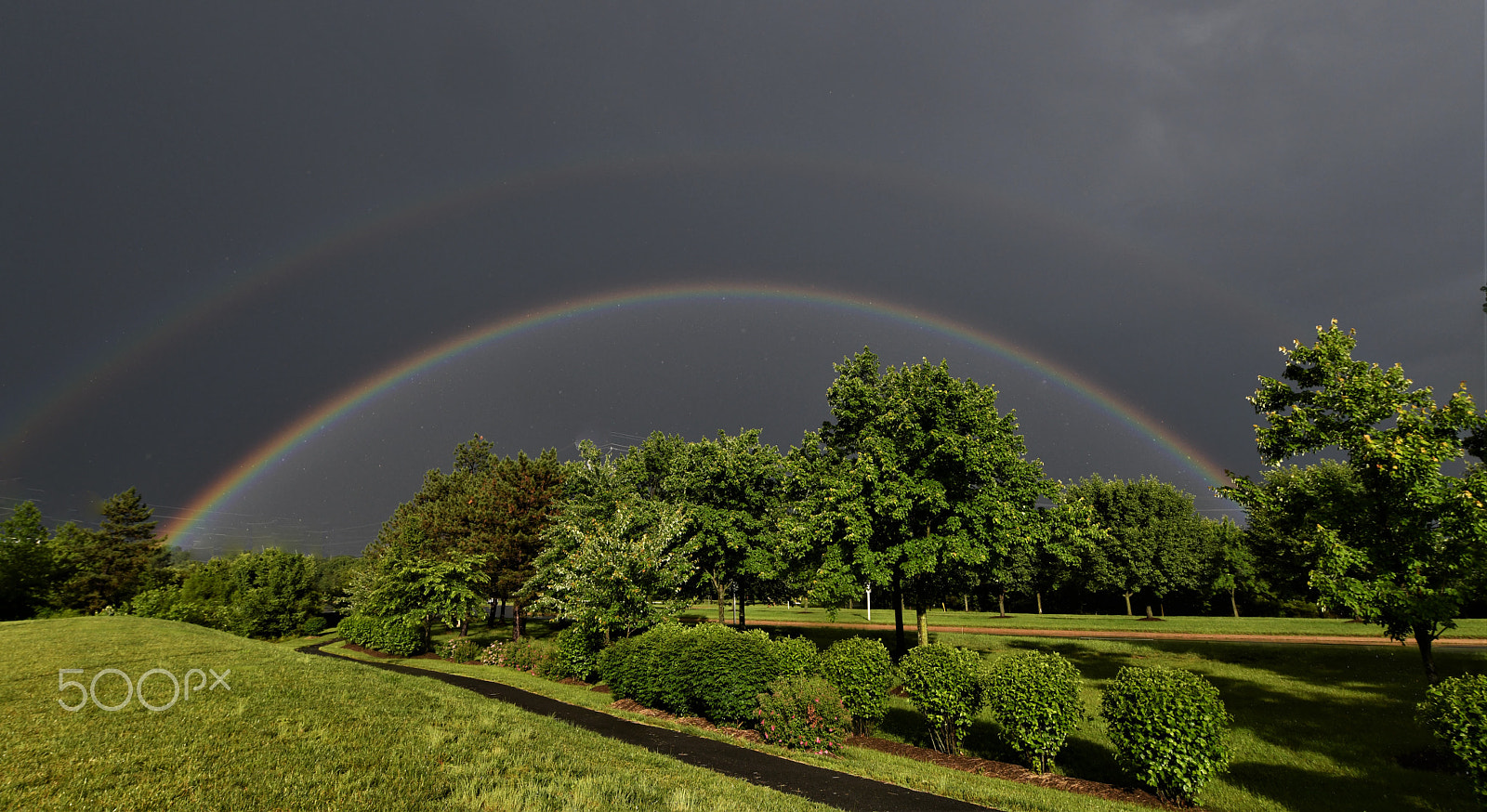 Nikon D850 + Nikon AF-S Nikkor 14-24mm F2.8G ED sample photo. Double rainbow photography