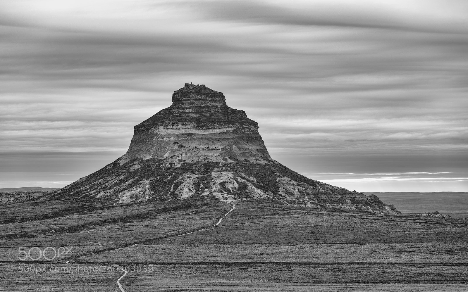 Sony a7R III sample photo. Path to the butte photography