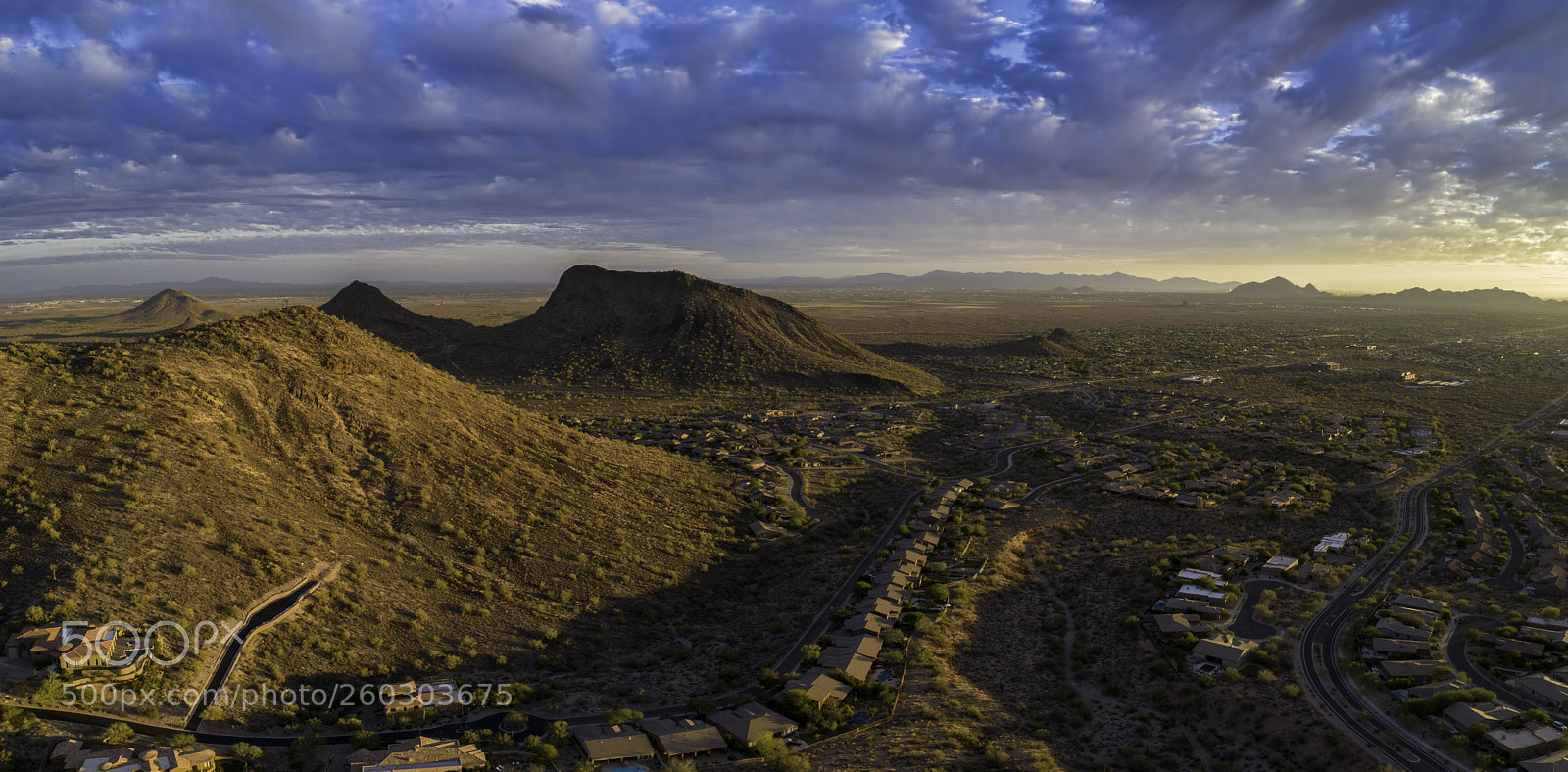 DJI FC6310 sample photo. Foothills of scottsdale photography