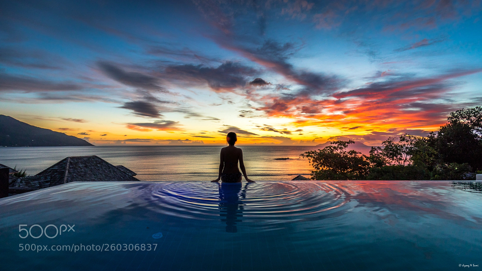 Canon EOS 5D Mark IV sample photo. Sunset on an infinity photography