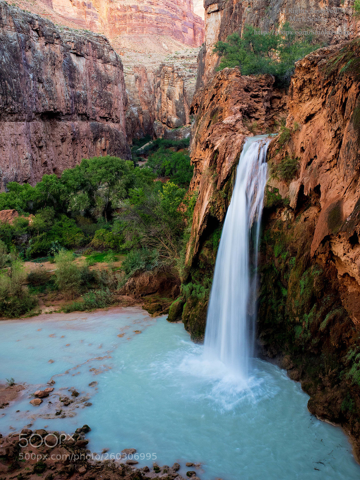 Olympus OM-D E-M1 sample photo. Havasu falls 3 photography