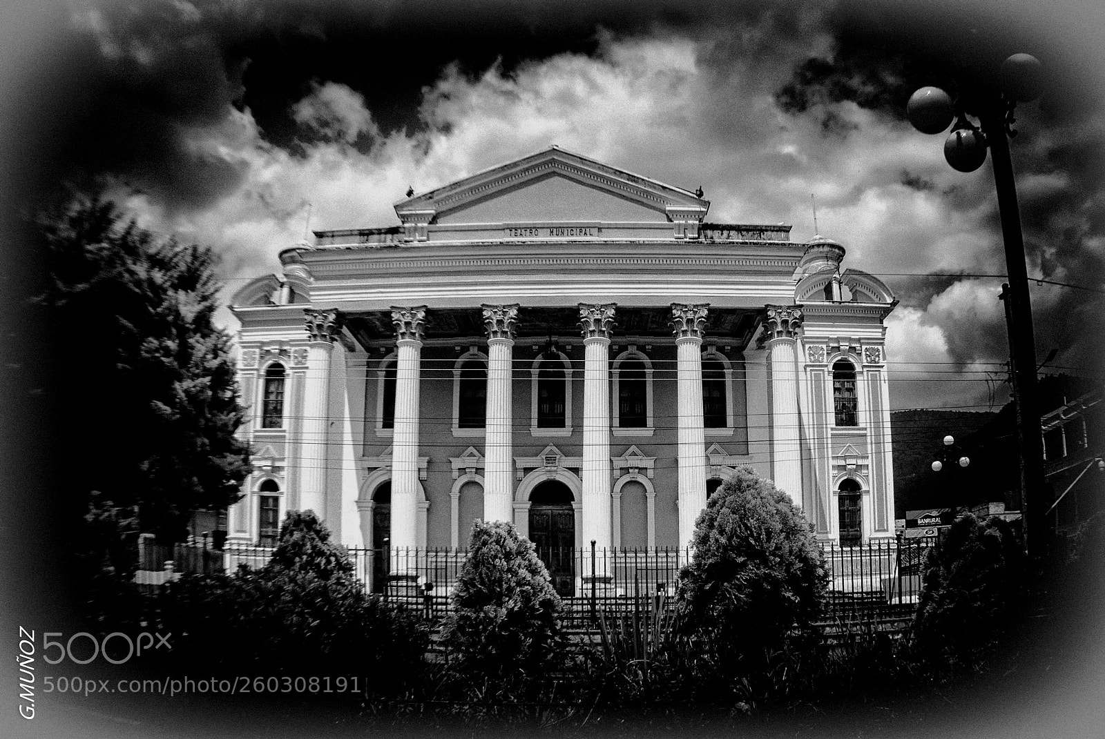 Nikon D3000 sample photo. Teatro municipal de totonicap photography