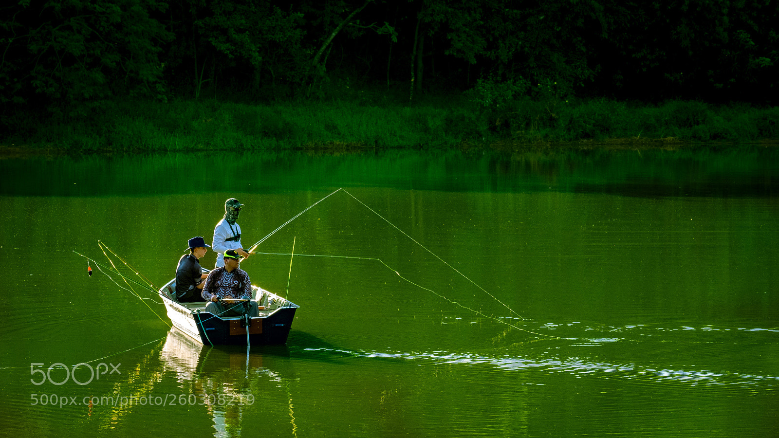 Fujifilm X-H1 sample photo. Fishing and green photography