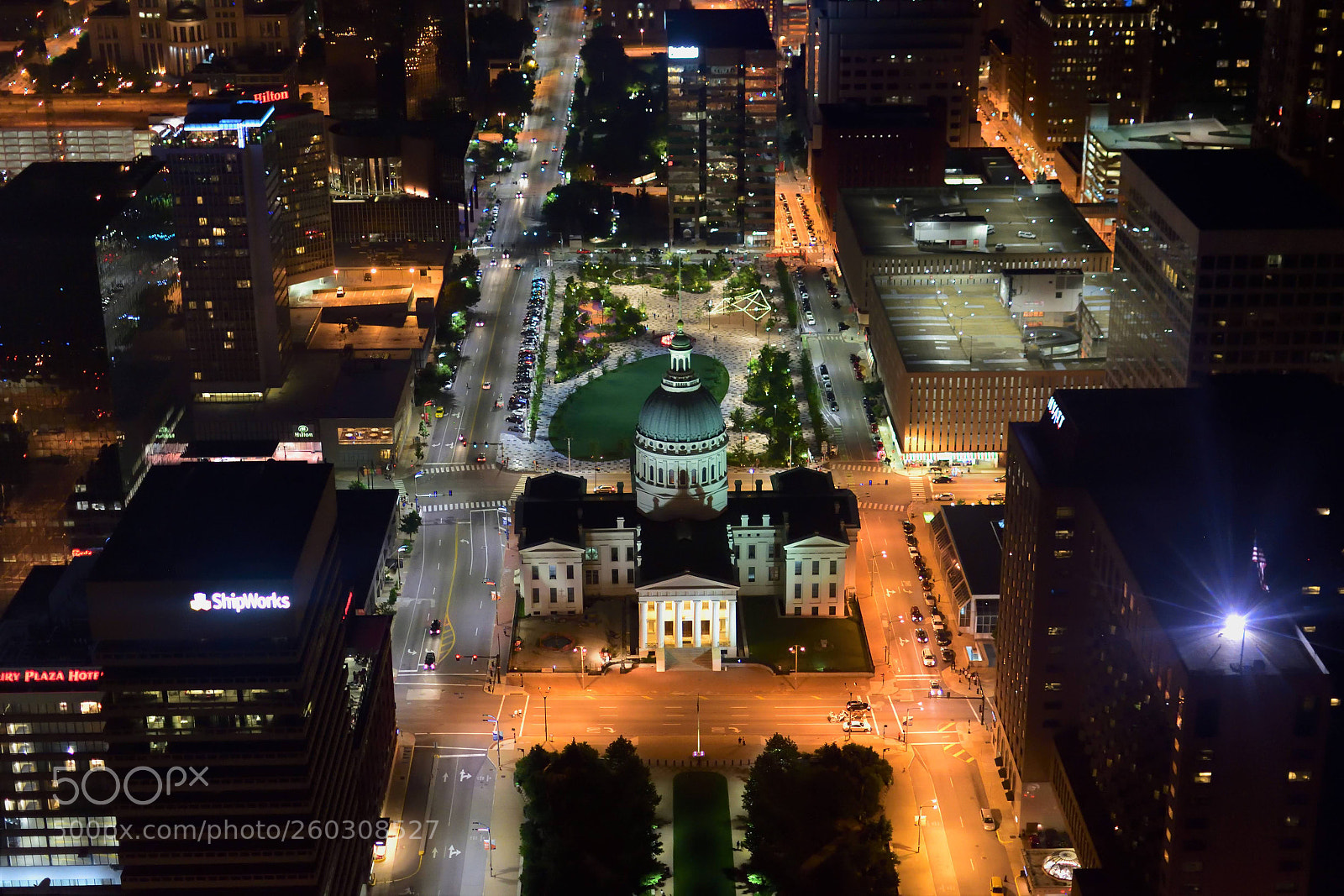 Nikon D5500 sample photo. Saint louis court house photography