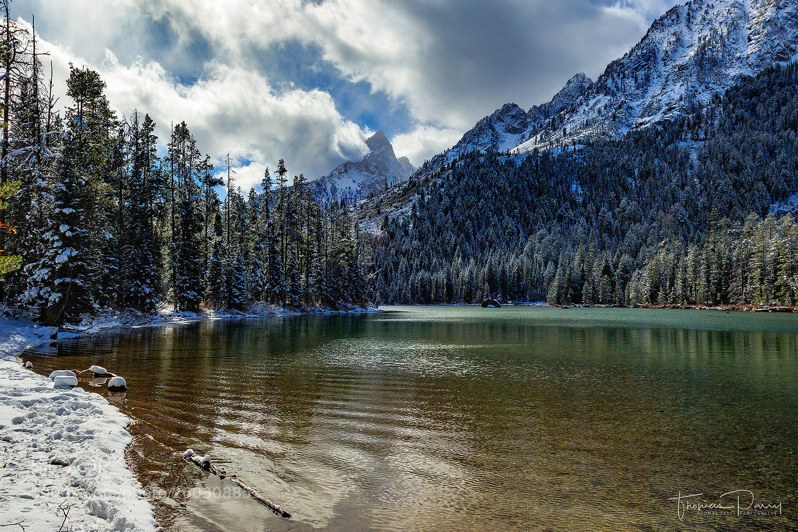 Canon EOS 7D Mark II sample photo. String lake in winter photography
