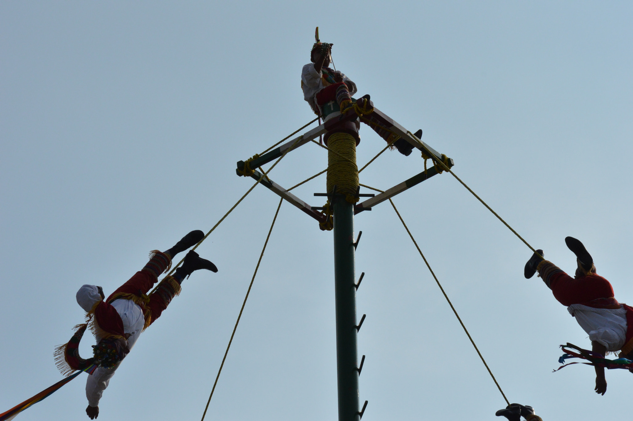 Nikon D3200 sample photo. Voladorws de papantla photography
