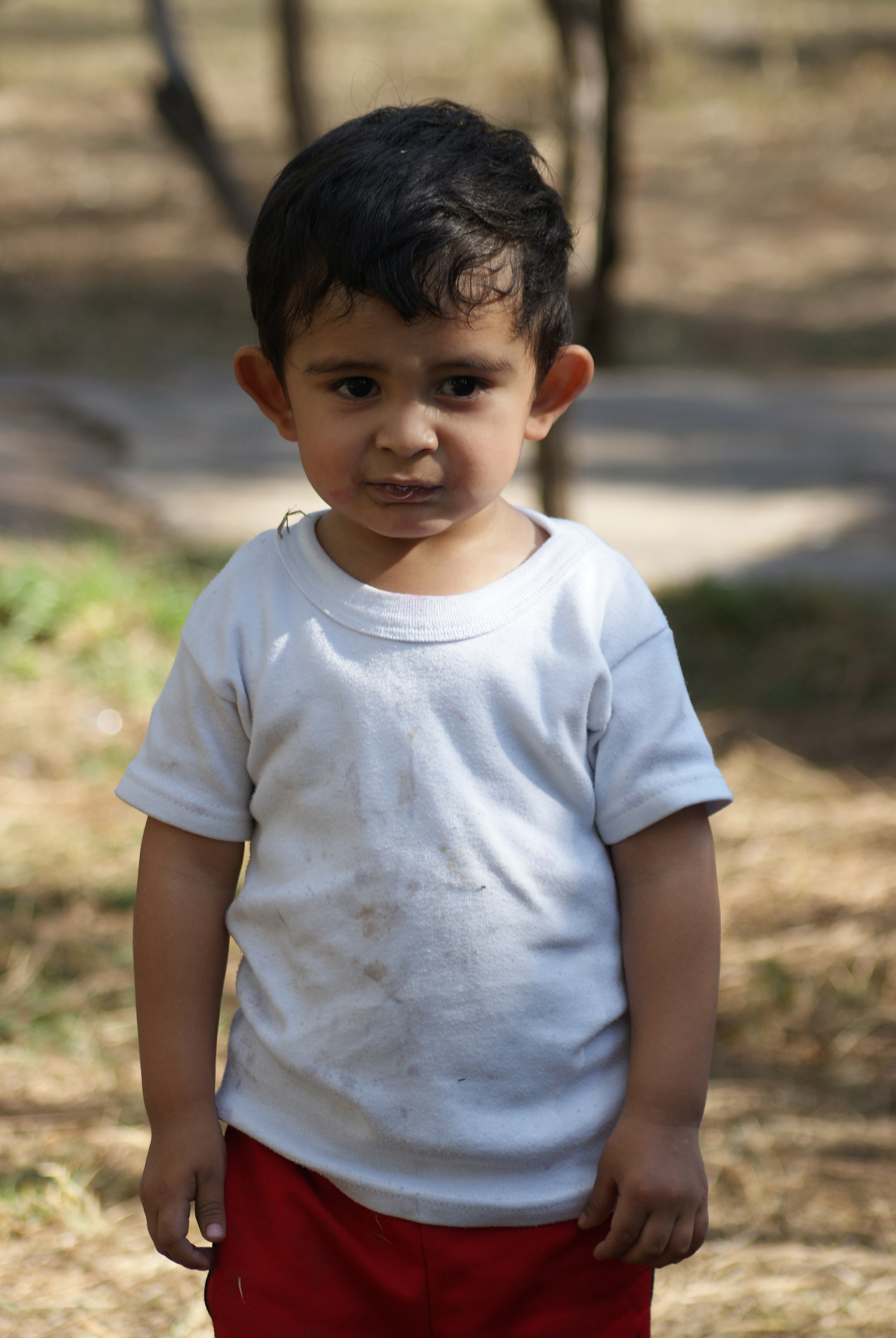 Sony 75-300mm F4.5-5.6 sample photo. Baby photography