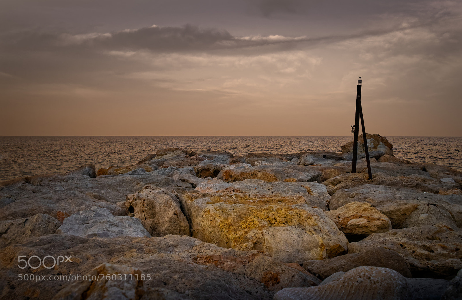 Sony a7 sample photo. Sunset & sea photography