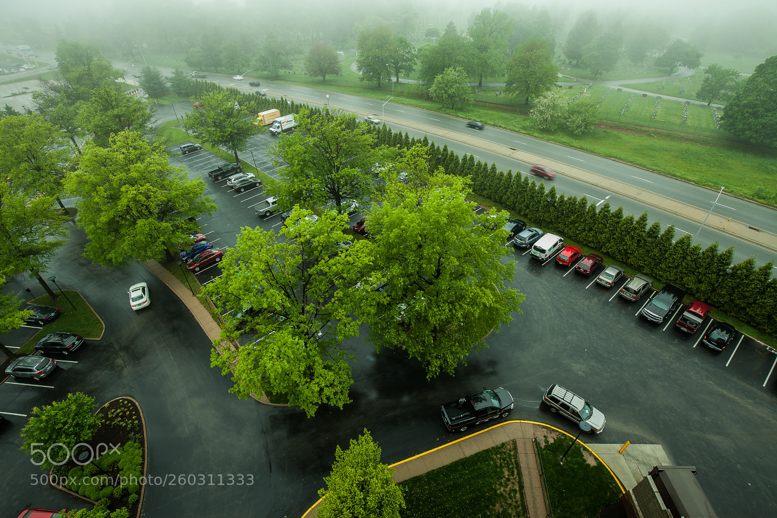 Canon EOS 5D Mark II sample photo. No drone needed photography
