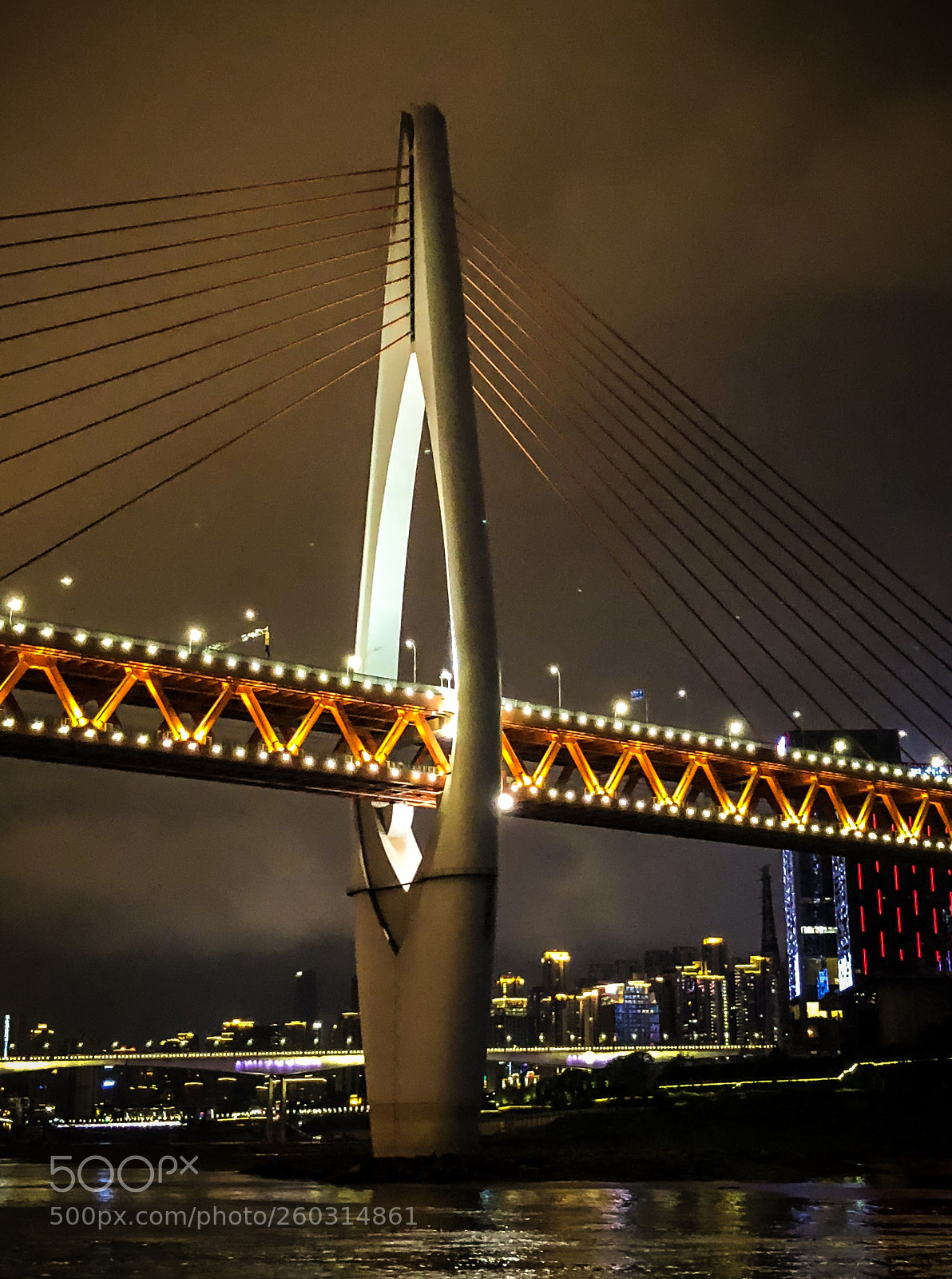 Apple iPhone X sample photo. Chongqing at night photography