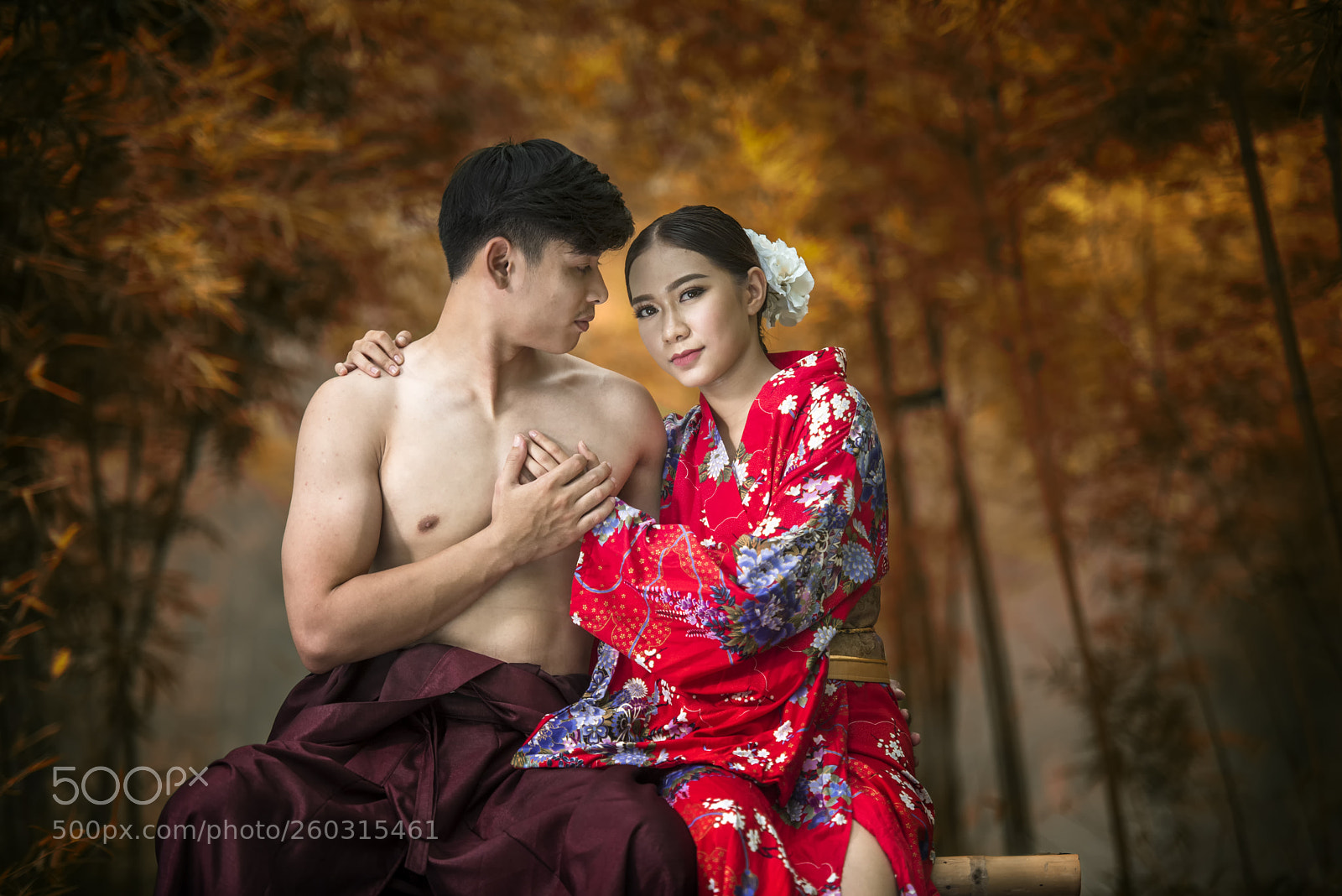 Nikon D750 sample photo. Japan couple on natural photography