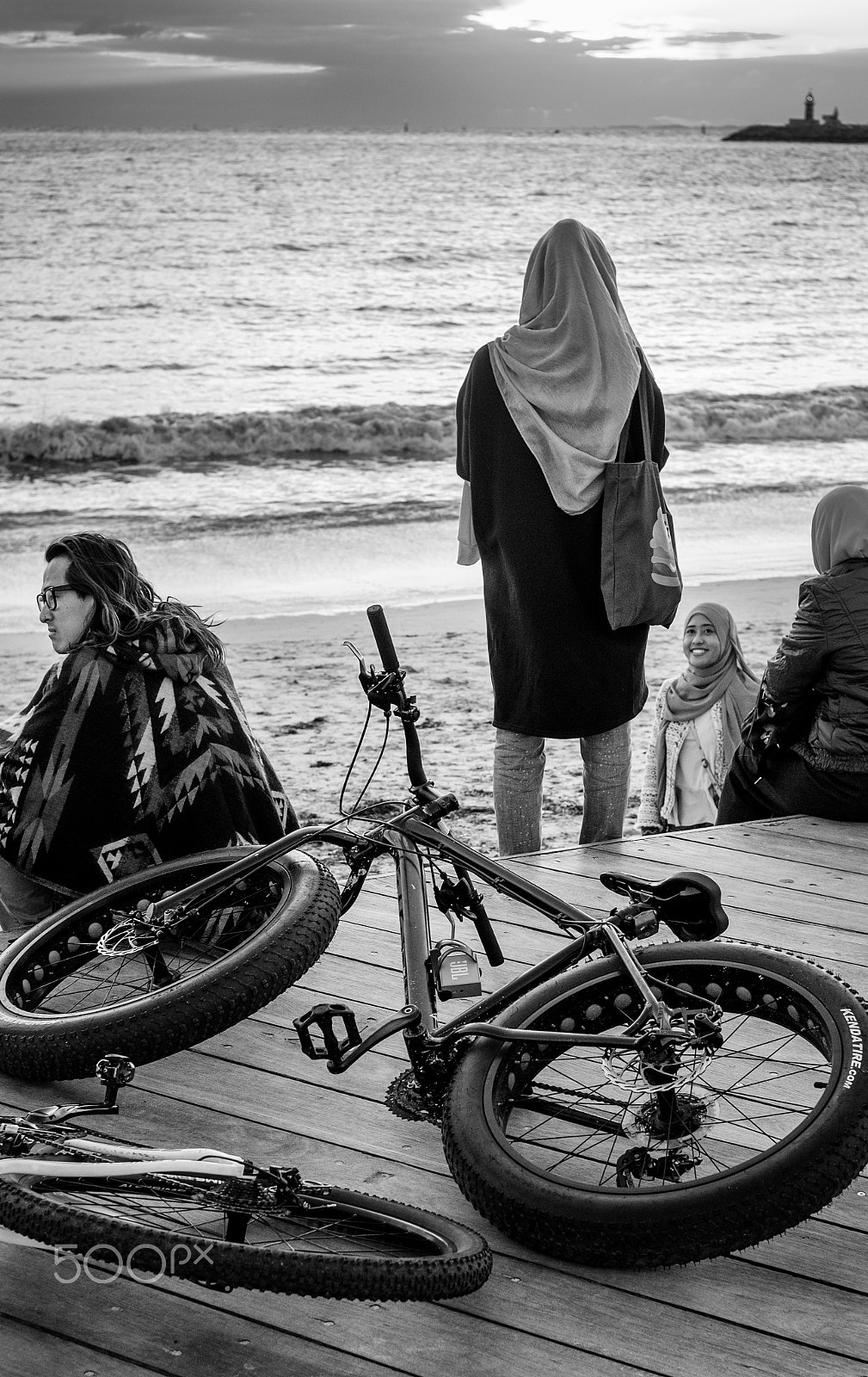 Fujifilm X-Pro1 sample photo. Bathers beach photography