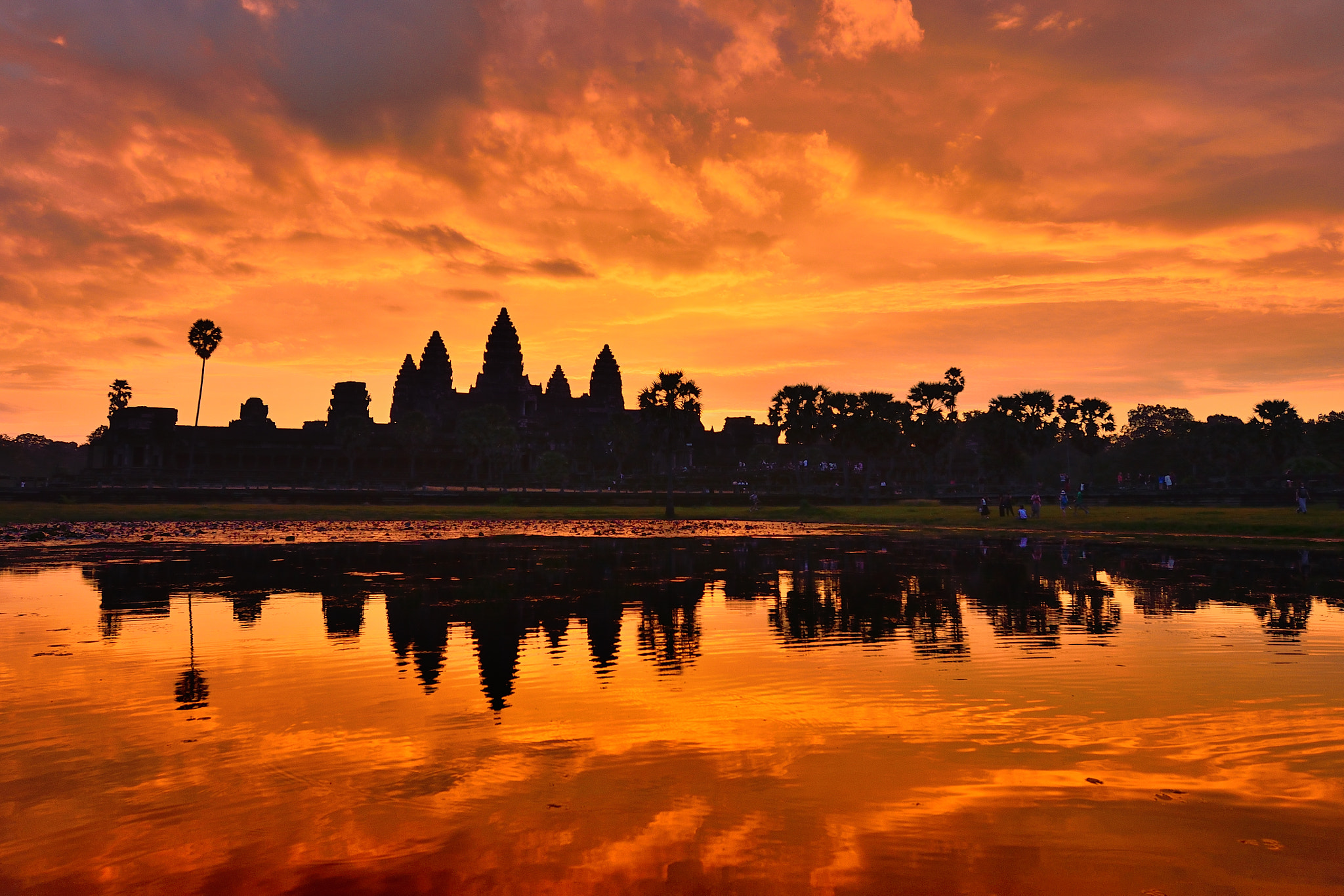 Nikon D7000 + Nikon AF-S Nikkor 14-24mm F2.8G ED sample photo. Angkor wat photography