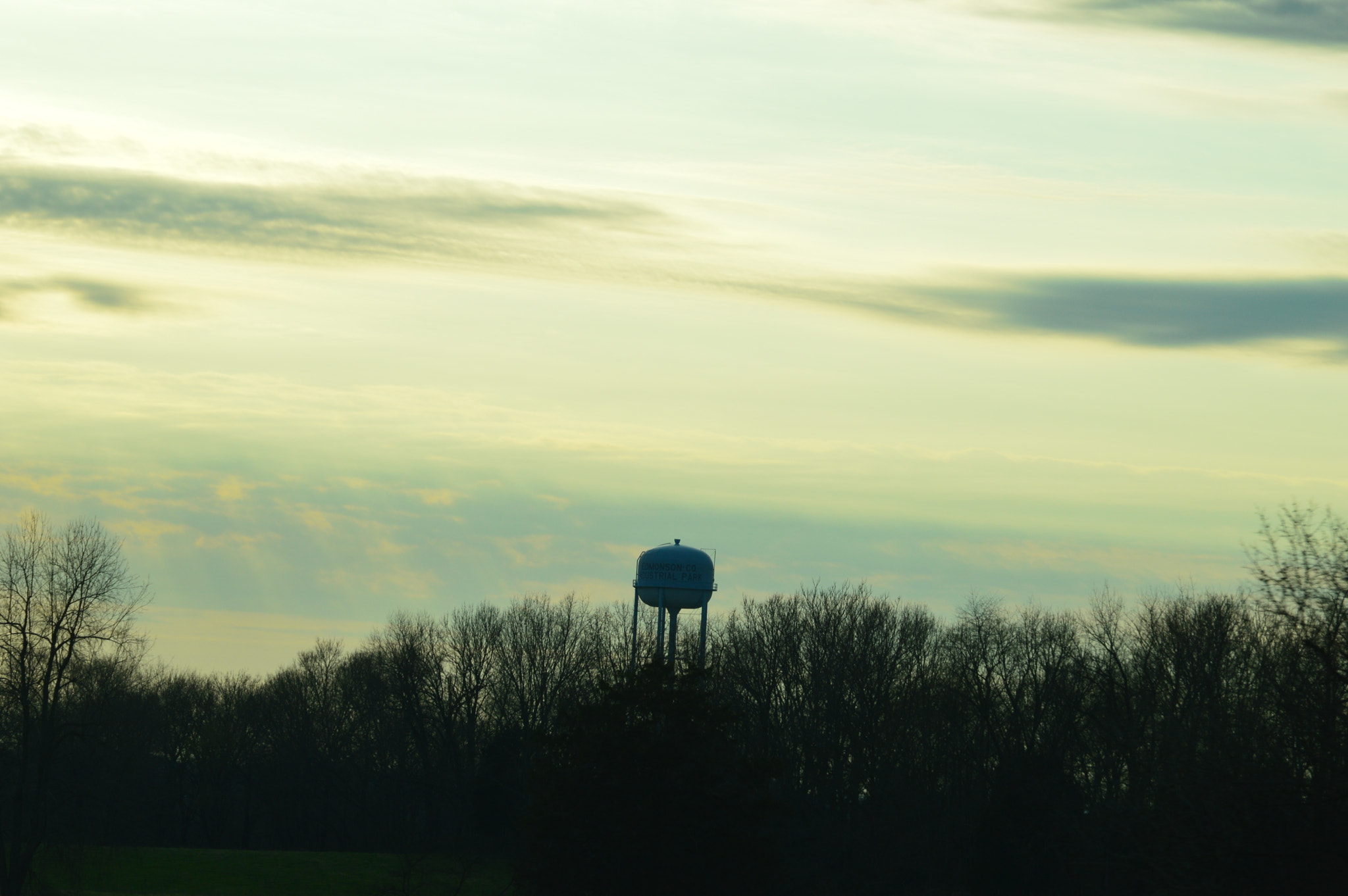 Nikon D3200 sample photo. Water tower photography