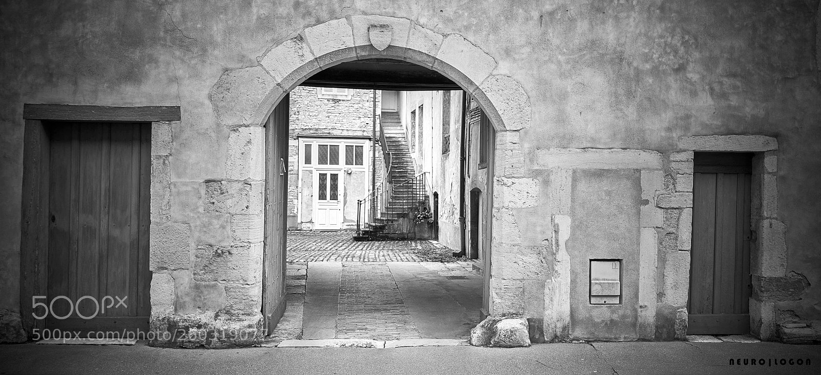 Sony a7R II sample photo. Mysterious staircase photography