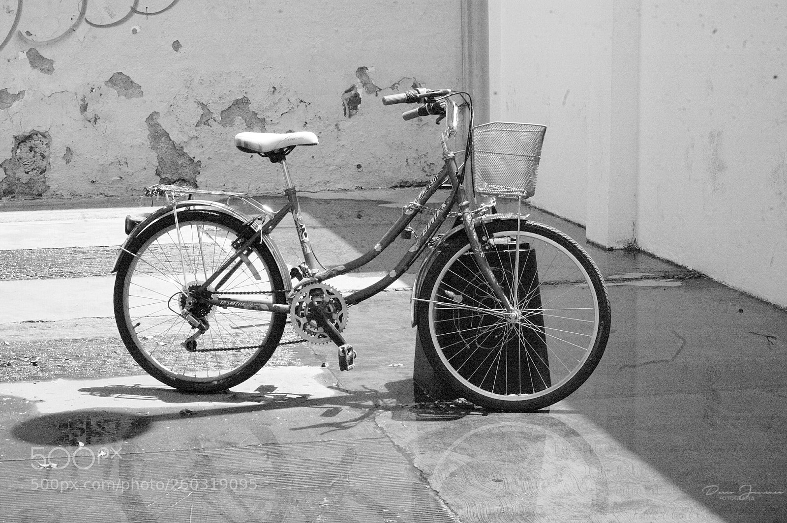Nikon D50 sample photo. Bicicleta al sol photography