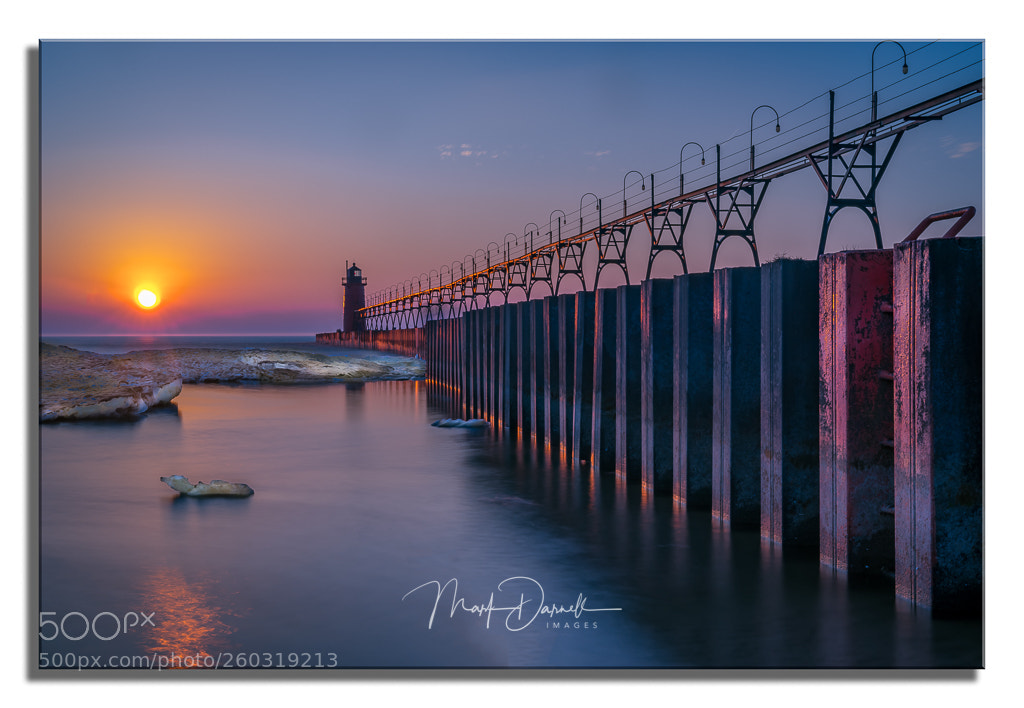 Sony a7 II sample photo. South haven pierhead ii photography