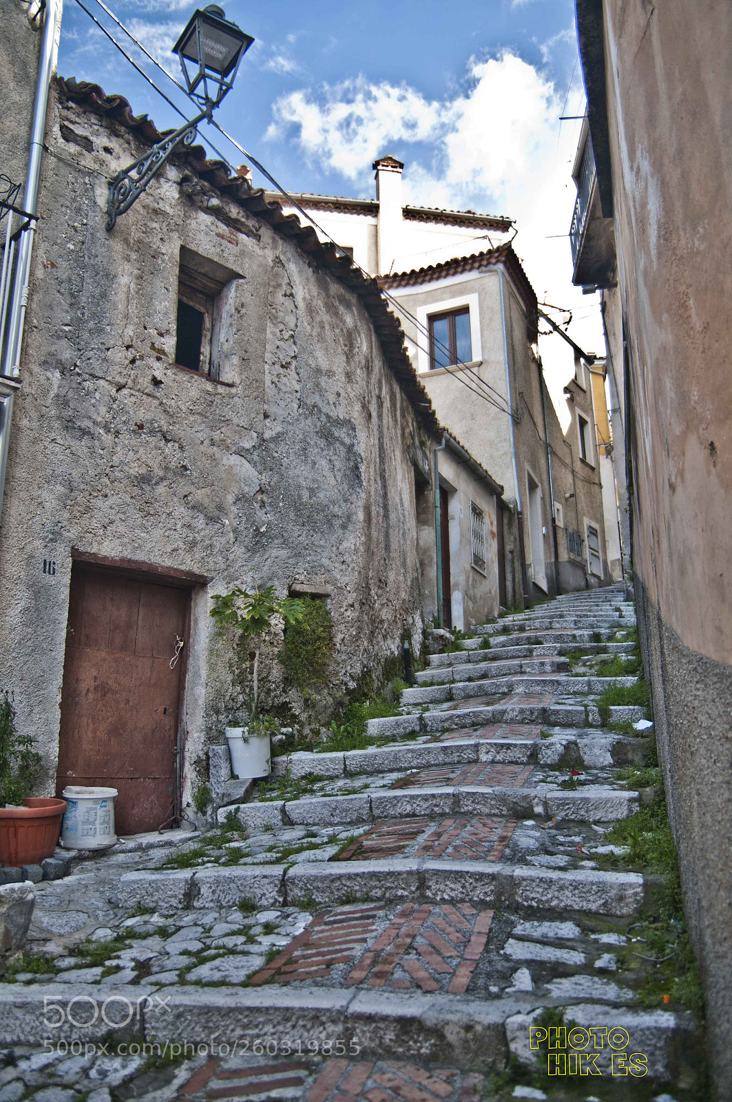 Nikon D300 sample photo. Historic center of padula photography