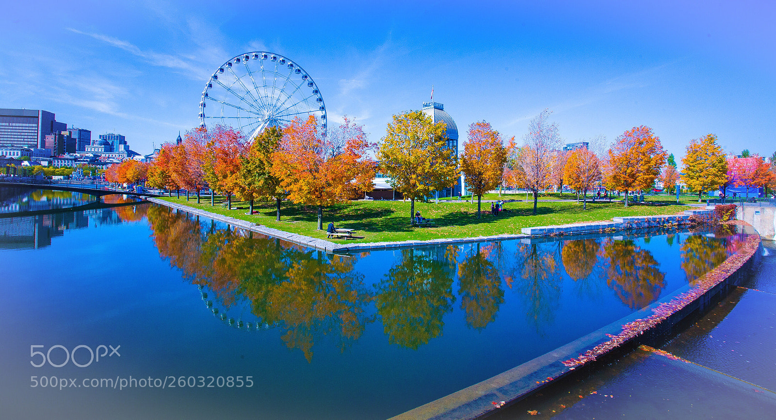 Canon EOS 5D sample photo. Old port montreal autumn 2017 photography