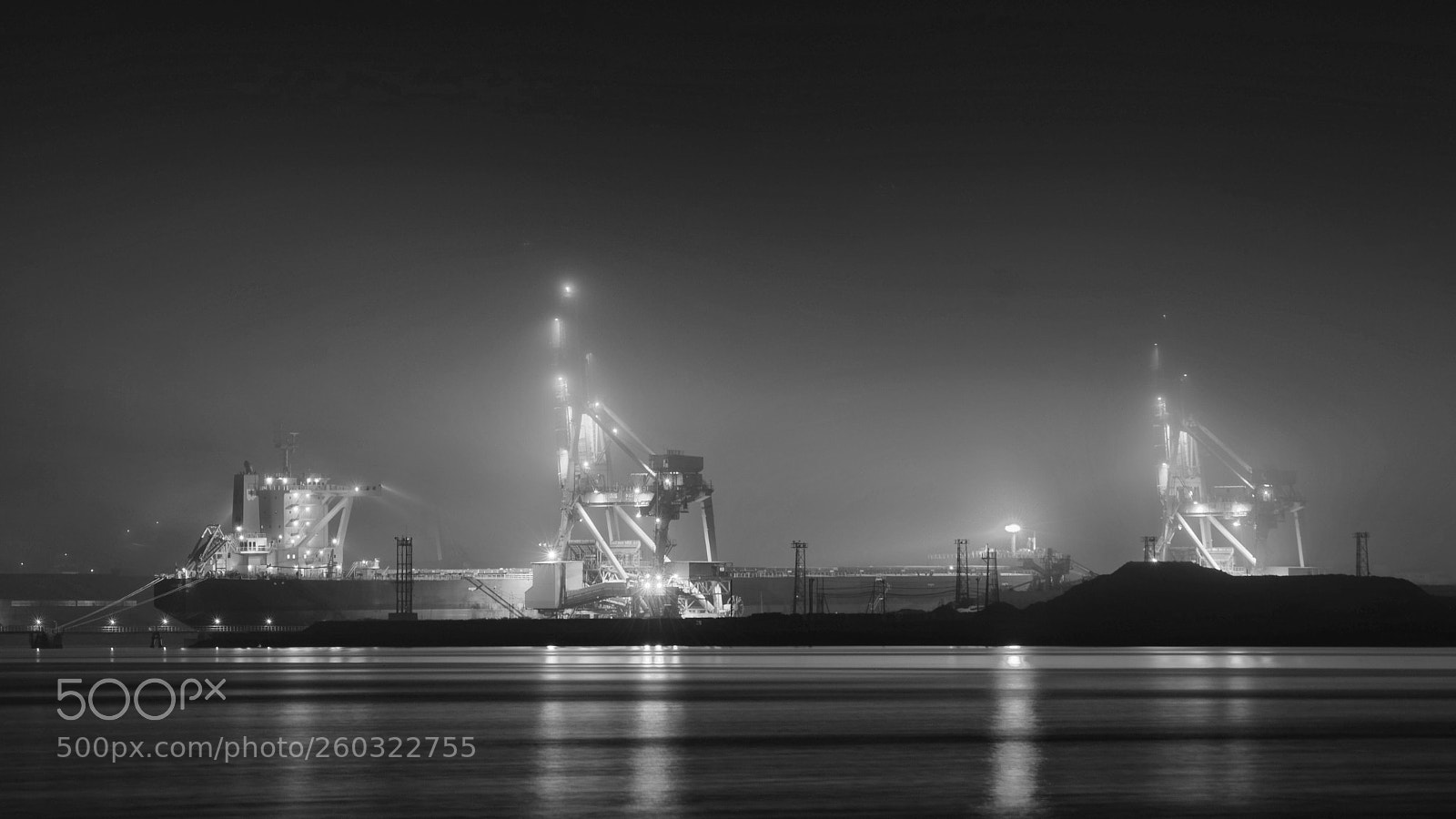 Pentax K-70 sample photo. Muroran port at night photography