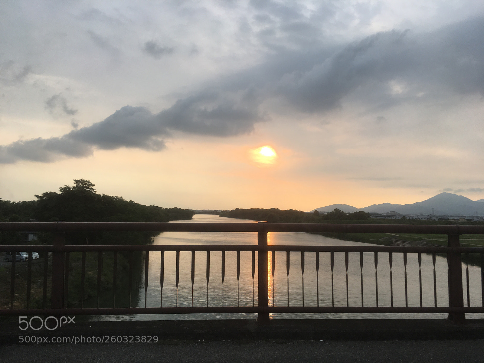Apple iPhone 6s sample photo. River sunset  photography