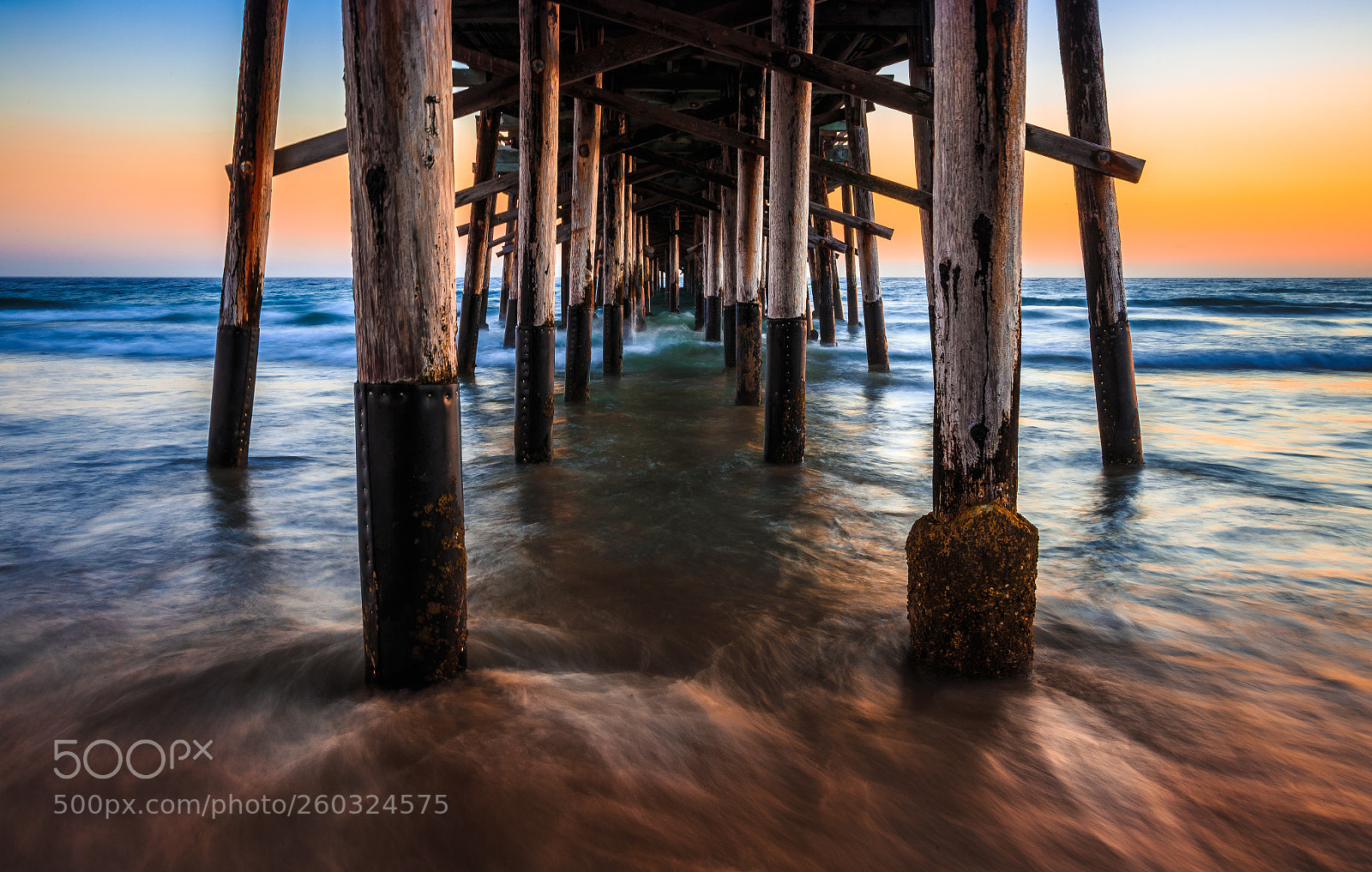 Canon EOS 6D sample photo. Under the pier photography