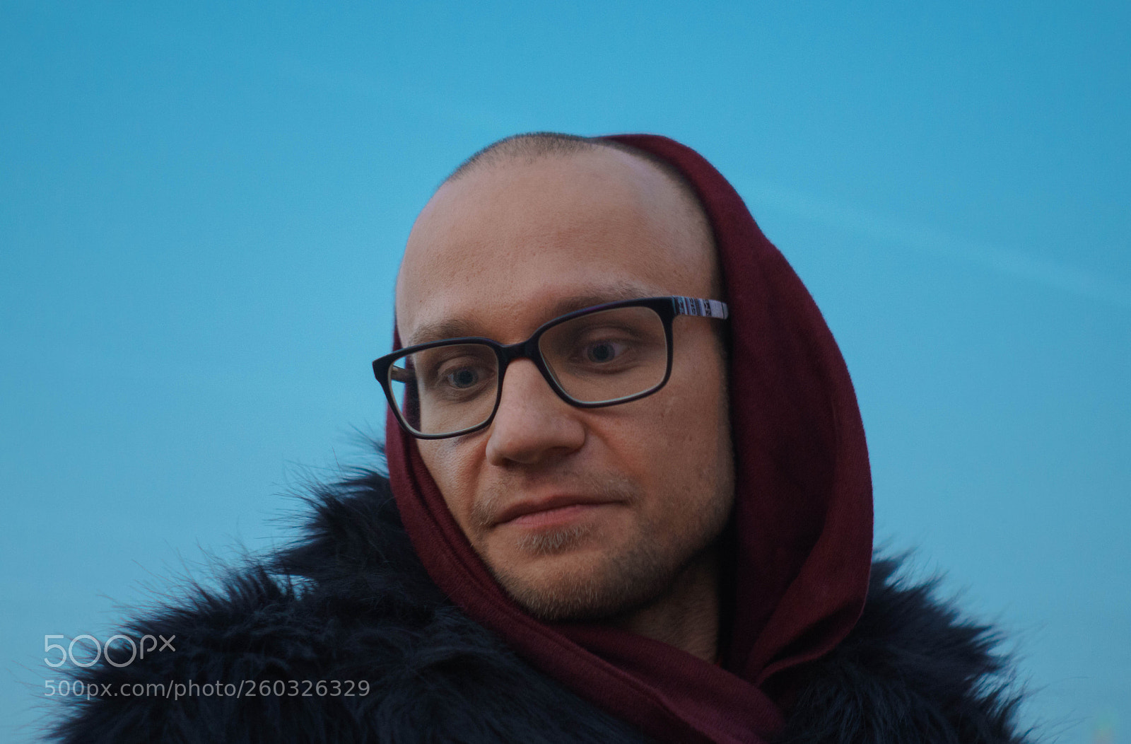 Sony a6500 sample photo. Sunrise face photography