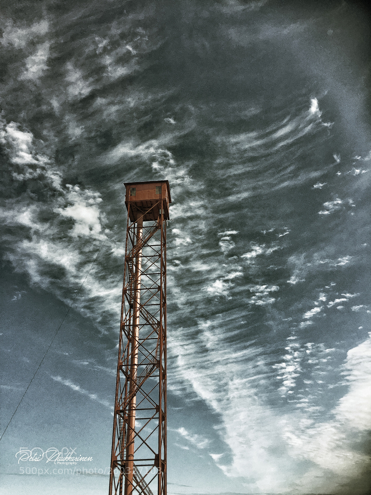 Apple iPhone 6 sample photo. Shot factory tower photography
