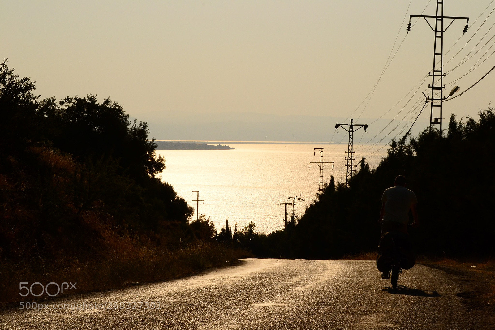Nikon D3100 sample photo. Bike journey photography