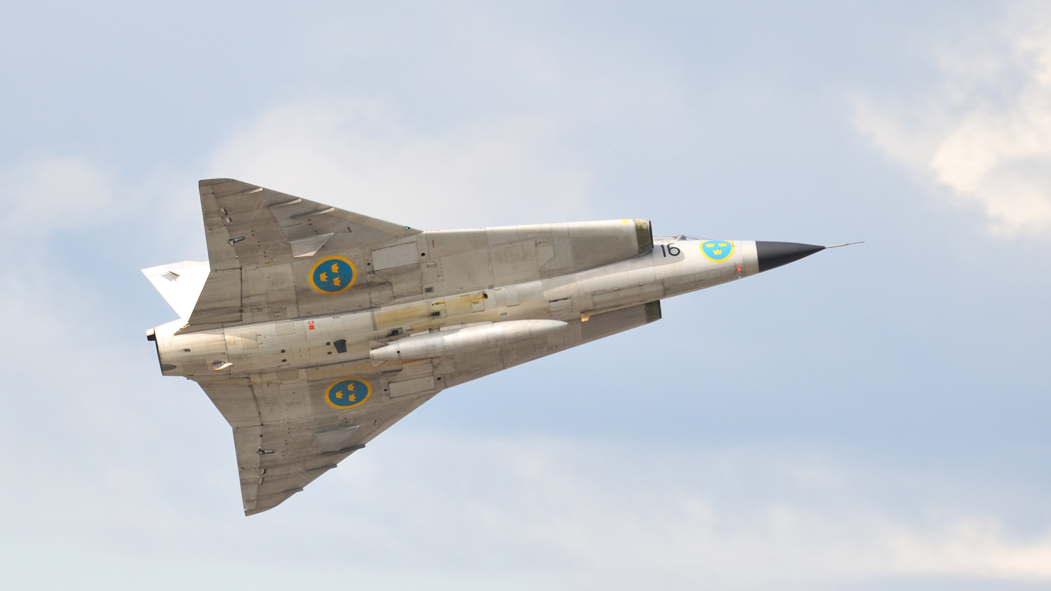 Nikon D300S sample photo. Saab 35 draken photography