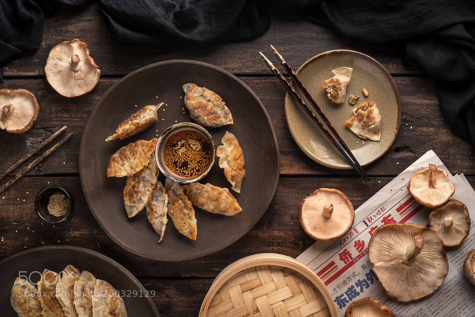 Sony a7R II sample photo. Gyozas photography