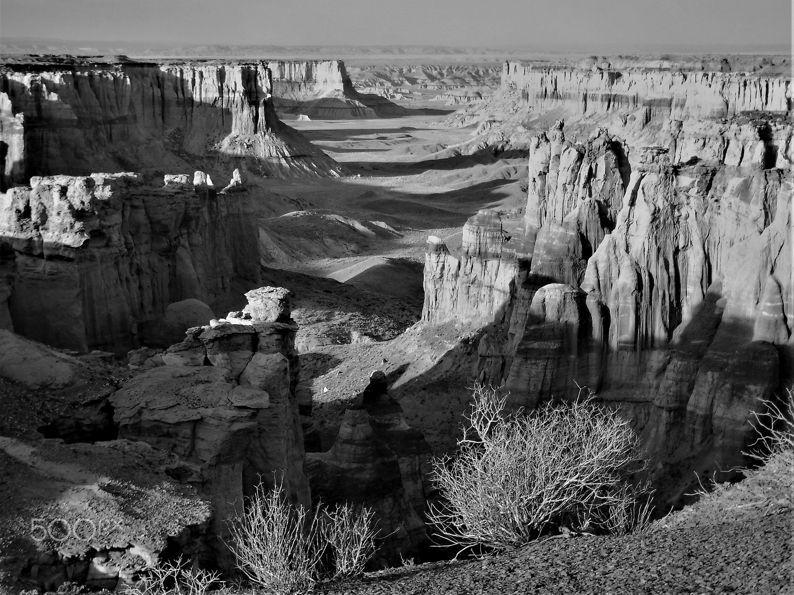 Fujifilm FinePix XP90 XP91 XP95 sample photo. Coal mine canyon bw photography