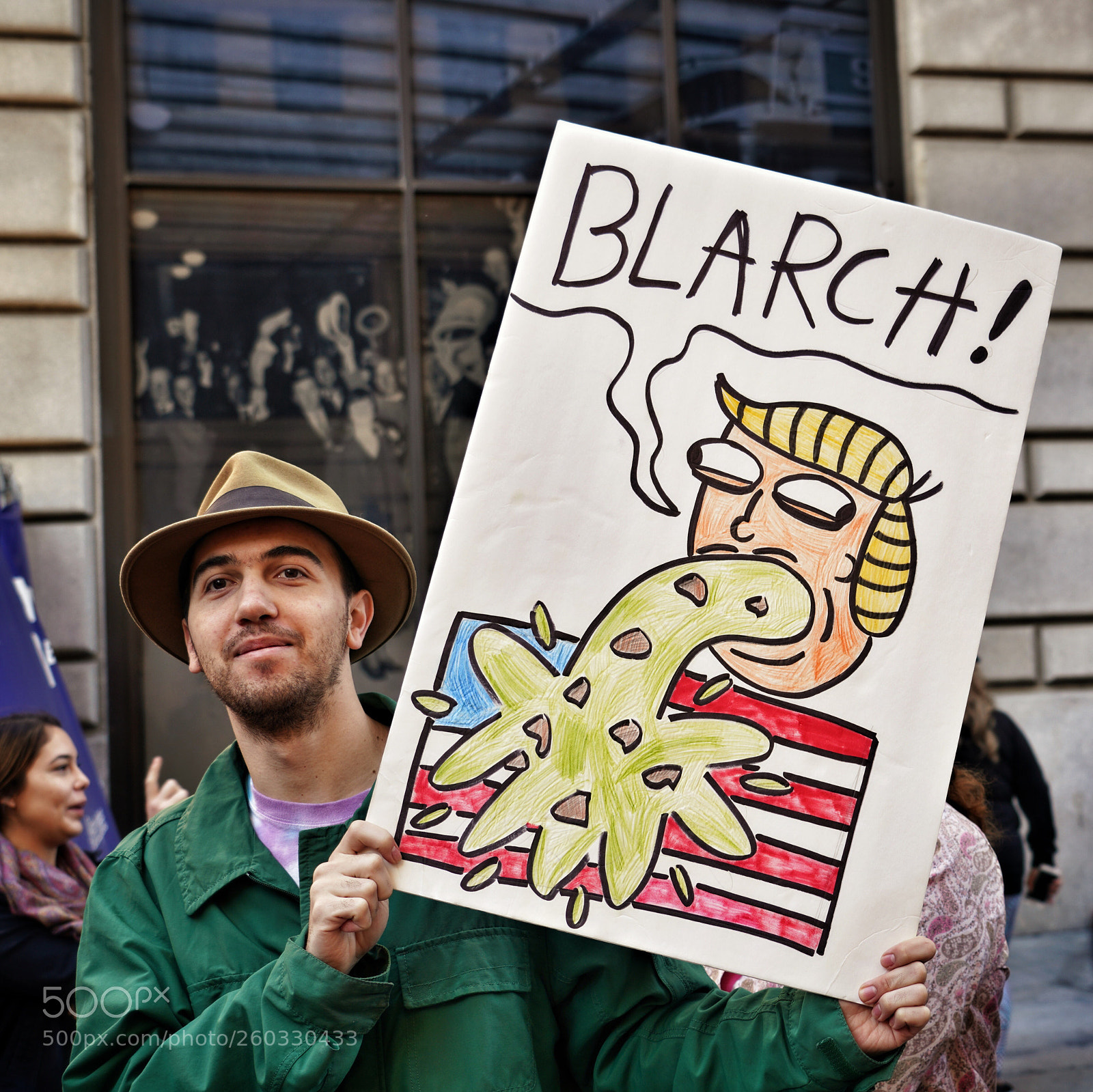 Sony a7R III sample photo. Protester photography