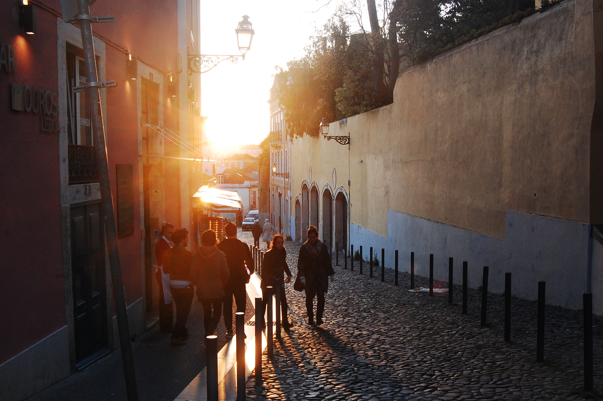 Nikon D40 sample photo. Chasing sunset in lisbon photography