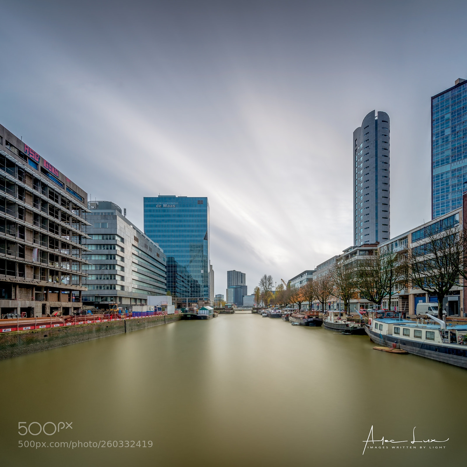 Nikon D800 sample photo. Rotterdam canal i photography
