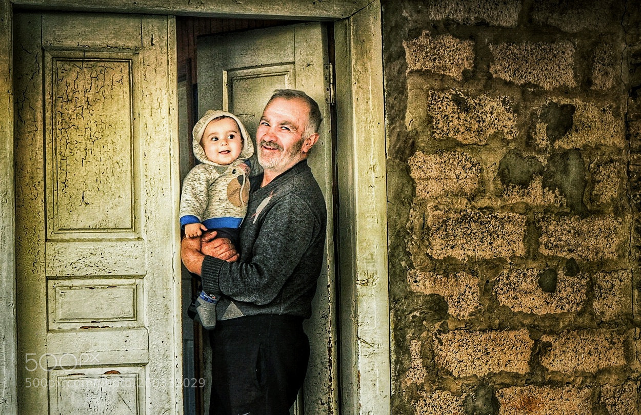 Sony a7 II sample photo. Child's smile photography