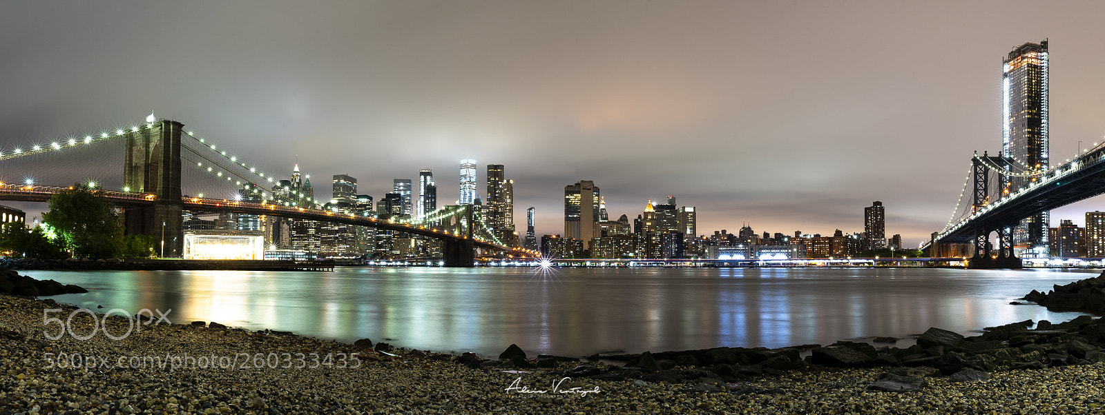 Sony a7R III sample photo. Manhattan at night photography