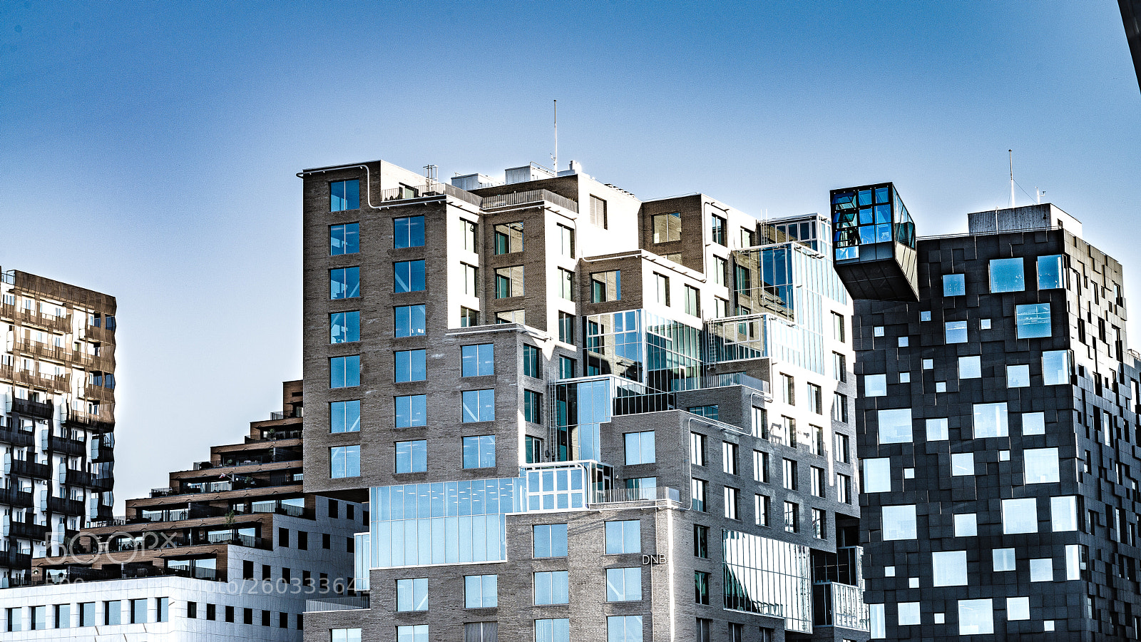 Nikon D800E sample photo. Barcode architecture photography